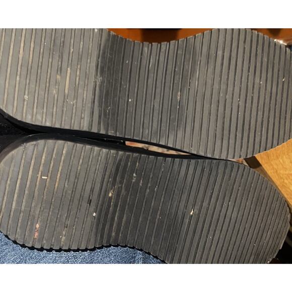 Madden Girl Ankle High Combat Boots Lace-Up And Zipper Size 9 Black - Picture 10 of 10